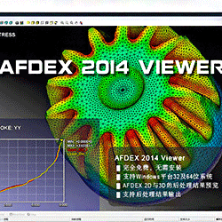 AFDEX_2014_SP0_Viewer（可(kě)進行2D前處理(lǐ)設置，支持查看2D與3D後處理(lǐ)結果）